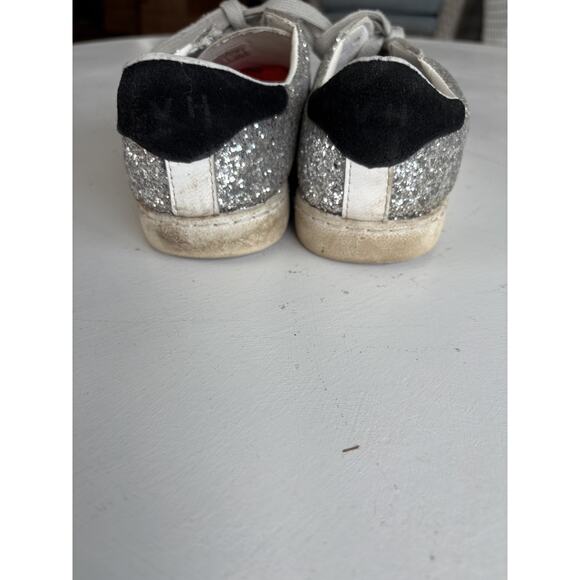 VINTAGE HAVANA Cheetah Carla Glitter Grey w/ Star Size 9 - Picture 8 of 9